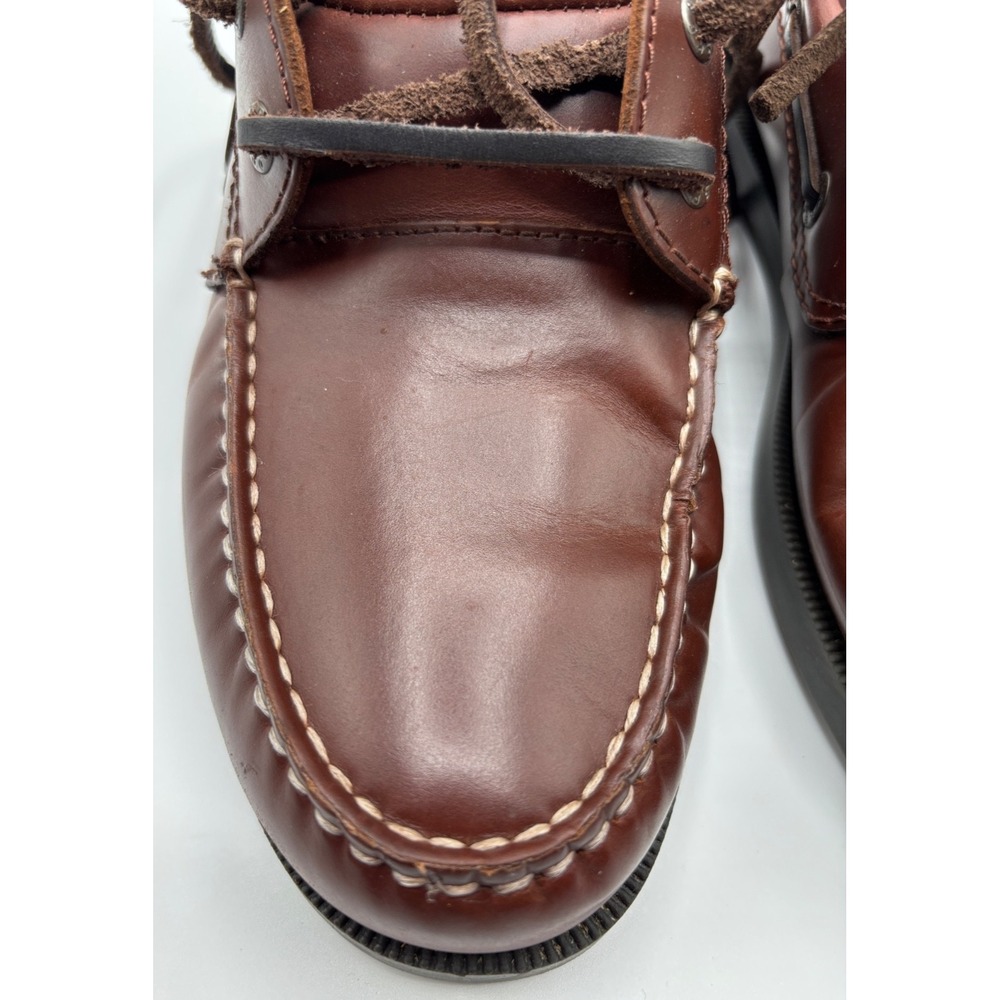 Dockers Men's Brown Leather Boat Shoes 7.5 - Picture 3 of 14